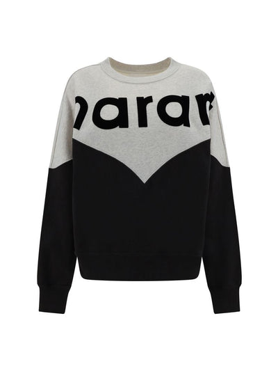 Isabel Marant Étoile Houston Logo Sweatshirt in Grey