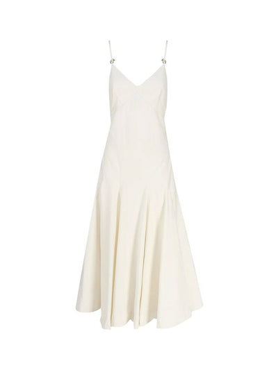 Bottega Veneta White Cotton Casual Dress