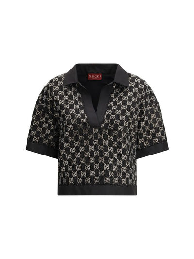 Gucci Black Viscose Shirt