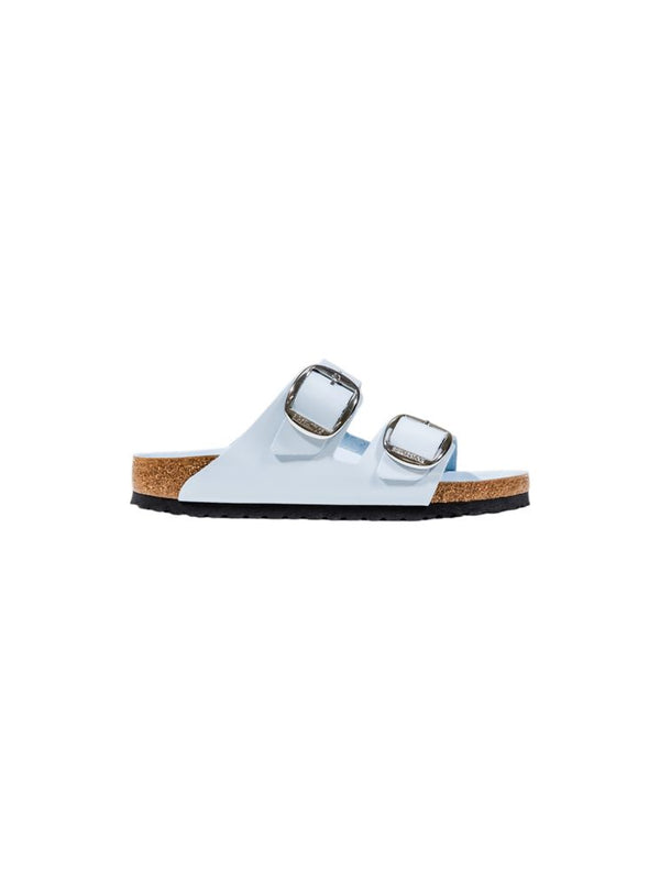 Birkenstock Arizona Big Buckle Eco-Leather Slide — Blue