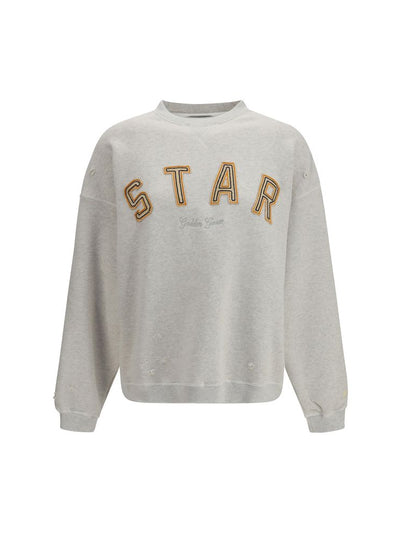 Golden Goose Gray Cotton Sweatshirt