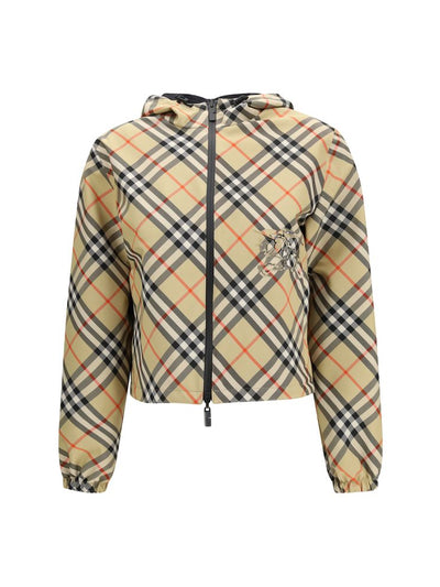 Burberry Beige Polyester Full-Length Jacket