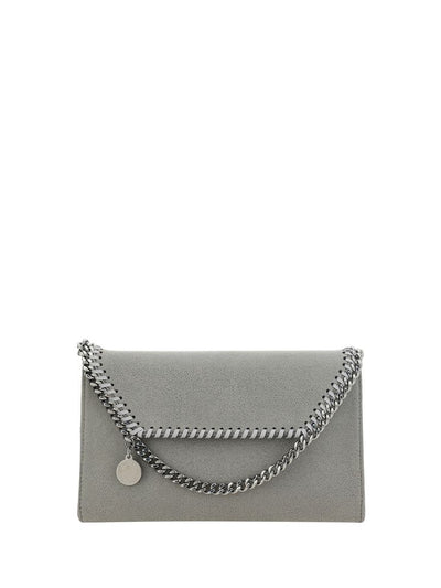 Stella McCartney Falabella Mini Shoulder Bag — Grey