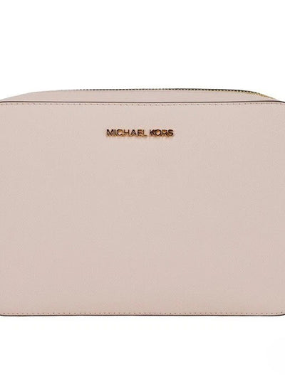 Michael Kors Saffiano Leather East-West Crossbody — Gold