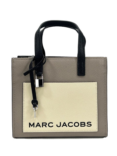Marc Jacobs Grind Mini Leather Tote Crossbody Bag