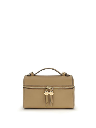 Tory Burch Romy Slim Top Handle Bag — Beige