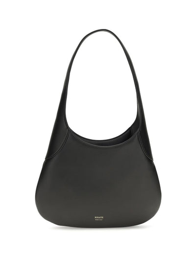 Khaite Joan Small Hobo Shoulder Bag — Black