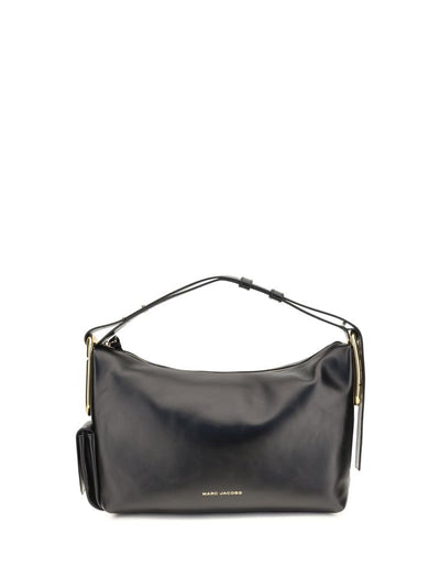 Marc Jacobs Juliette Leather Shoulder Bag — Black