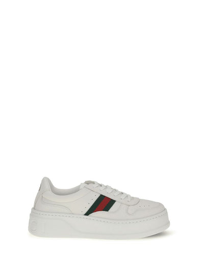 Gucci Web Stripe Chunky Leather Sneaker