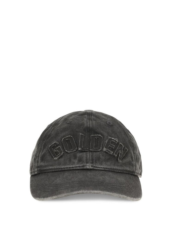 Golden Goose Journey Baseball Cap — Grey