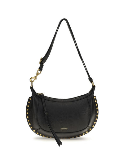 Isabel Marant Oskan Moon Shoulder Bag in Black