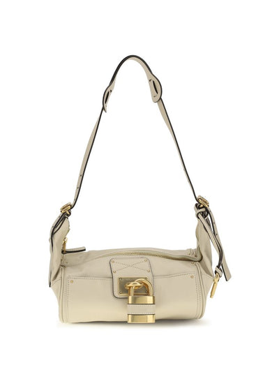 Chloé Beige Calf Leather Small Paddington Shoulder Bag