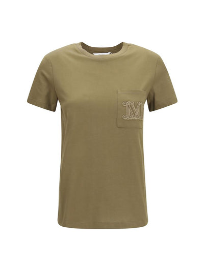 Max Mara Papaia Monogram T-Shirt — Bicolor