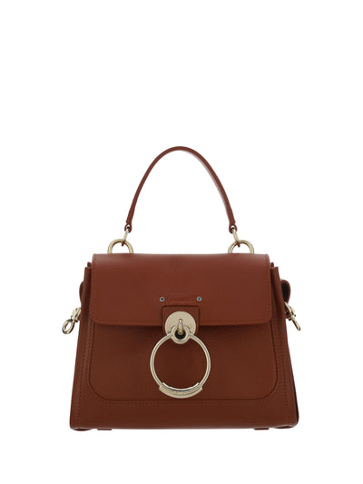 Chloé Sepia Brown Calf Leather Tess Handbag