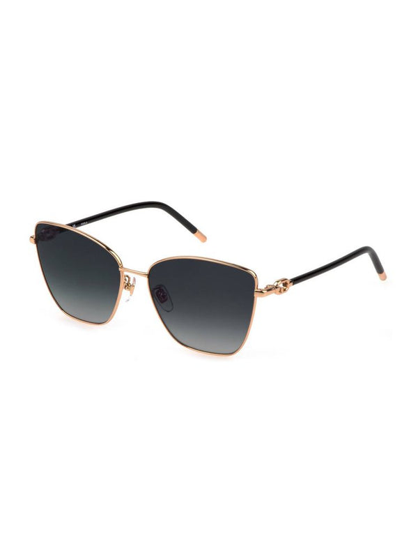 Furla Metal Square Sunglasses — Gold