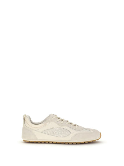 Tory Burch Beige Polyester Sneakers