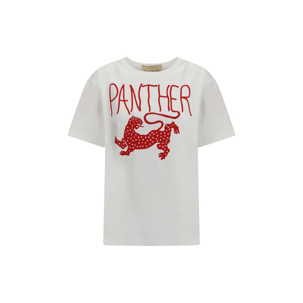 Valentino Panther Graphic Cotton Tee