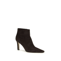 The Row Nappa Leather Ankle Boot — Brown