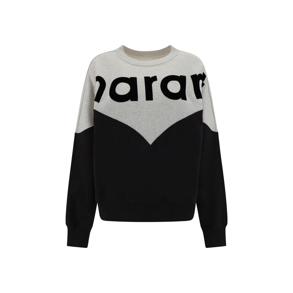 Isabel Marant Étoile Houston Logo Sweatshirt in Grey