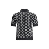 Gucci Black Wool Oves Aries Dress Shirt