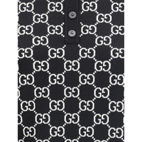 Gucci Black Wool Oves Aries Dress Shirt