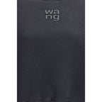 Alexander Wang Crystal Hotfix Logo Sweatshirt