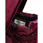 Saint Laurent Fuchsia Metallic Lamé Disco Mini Dress