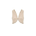Cult Gaia Gold Chain Edge Cotton Vest in Cipria