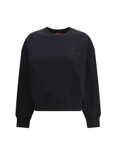Gucci Horsebit Embroidered Cotton Sweatshirt