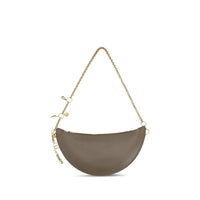 Chloé Gray Calf Leather Icons Shoulder Bag
