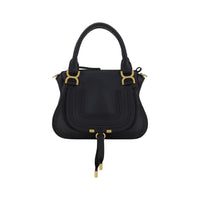 Chloé Black Calf Leather Marcie Handbag