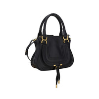 Chloé Black Calf Leather Marcie Handbag