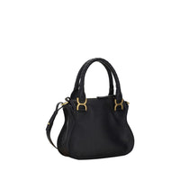 Chloé Black Calf Leather Marcie Handbag