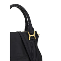 Chloé Black Calf Leather Marcie Handbag