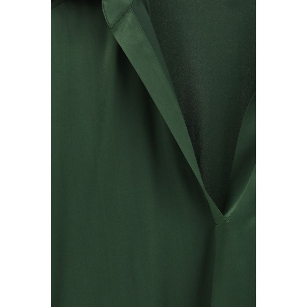 Tom Ford Stretch Silk Satin Shirt