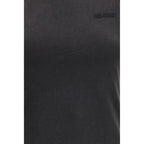 The Attico Reese Logo Embroidered Cotton Tank Top