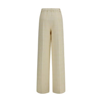 Gucci Cotton Tweed Check Tailored Trousers