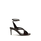 KHAITE Liria Leather Strappy Heels