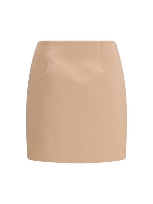 Chloé Multicolor Satin Mini Skirt