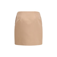 Chloé Multicolor Satin Mini Skirt
