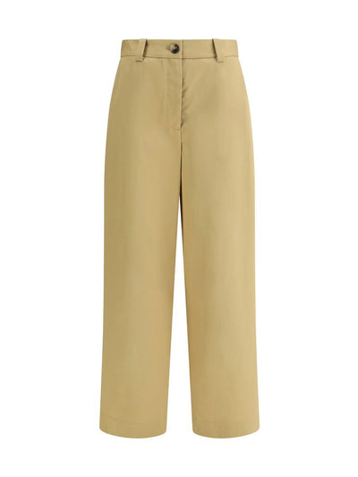Khaite Beige Cotton Gari Pants