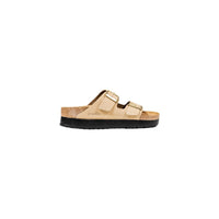 Birkenstock Arizona Flex Platform Sandal — Beige