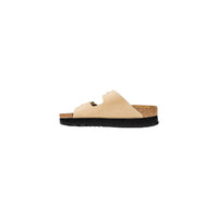 Birkenstock Arizona Flex Platform Sandal — Beige