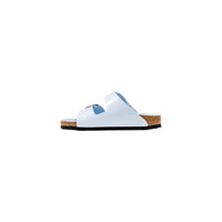 Birkenstock Arizona Big Buckle Eco-Leather Slide — Blue