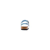 Birkenstock Arizona Big Buckle Eco-Leather Slide — Blue