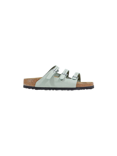 Birkenstock Florida Leather Sandal — Green