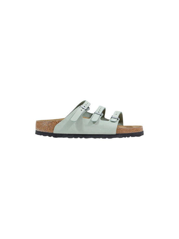 Birkenstock Florida Leather Sandal — Green