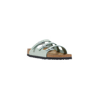 Birkenstock Florida Leather Sandal — Green
