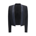 Tom Ford Cropped Wool Shawl Lapel Jacket