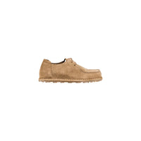 Birkenstock Utti Lace-Up Suede Boot — Grey